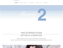 Tablet Screenshot of beauty2.ch